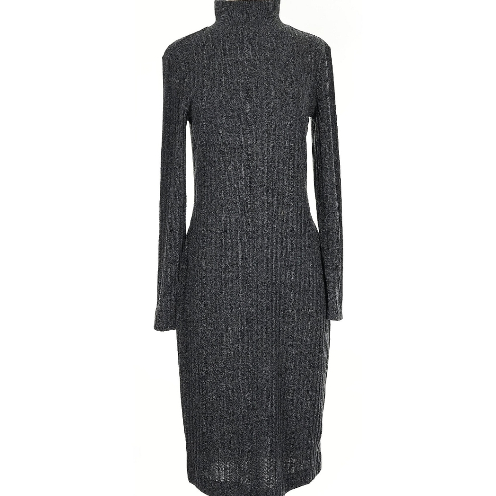 Athleta Gray Long Sleeve Dress